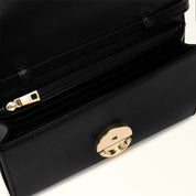 FURLA BORSA A TRACOLLA SFERA IN PELLE COLORE NERO