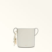 FURLA SECCHIELLO ROXIE MINI I PELLE COLORE PANNA