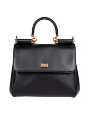 DOLCE & GABBANA BORSA A MANO MY SICILY IN PELLE COLORE NERO
