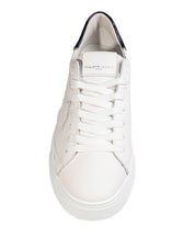 PHILIPPE MODEL SNEAKERS BTLU TEMPLE LOW IN PELLE BIANCA