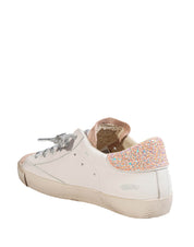 PHILIPPE MODEL SNEAKERS PRSX LOW IN PELLE E COLORE COLORE BIANCO E ROSA
