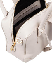 GOLDEN GOOSE BORSA BAULETTO VITA IN PELLE COLORE BURRO