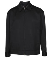 GOLDEN GOOSE FABRIC SHIRT JACKET, BLACK