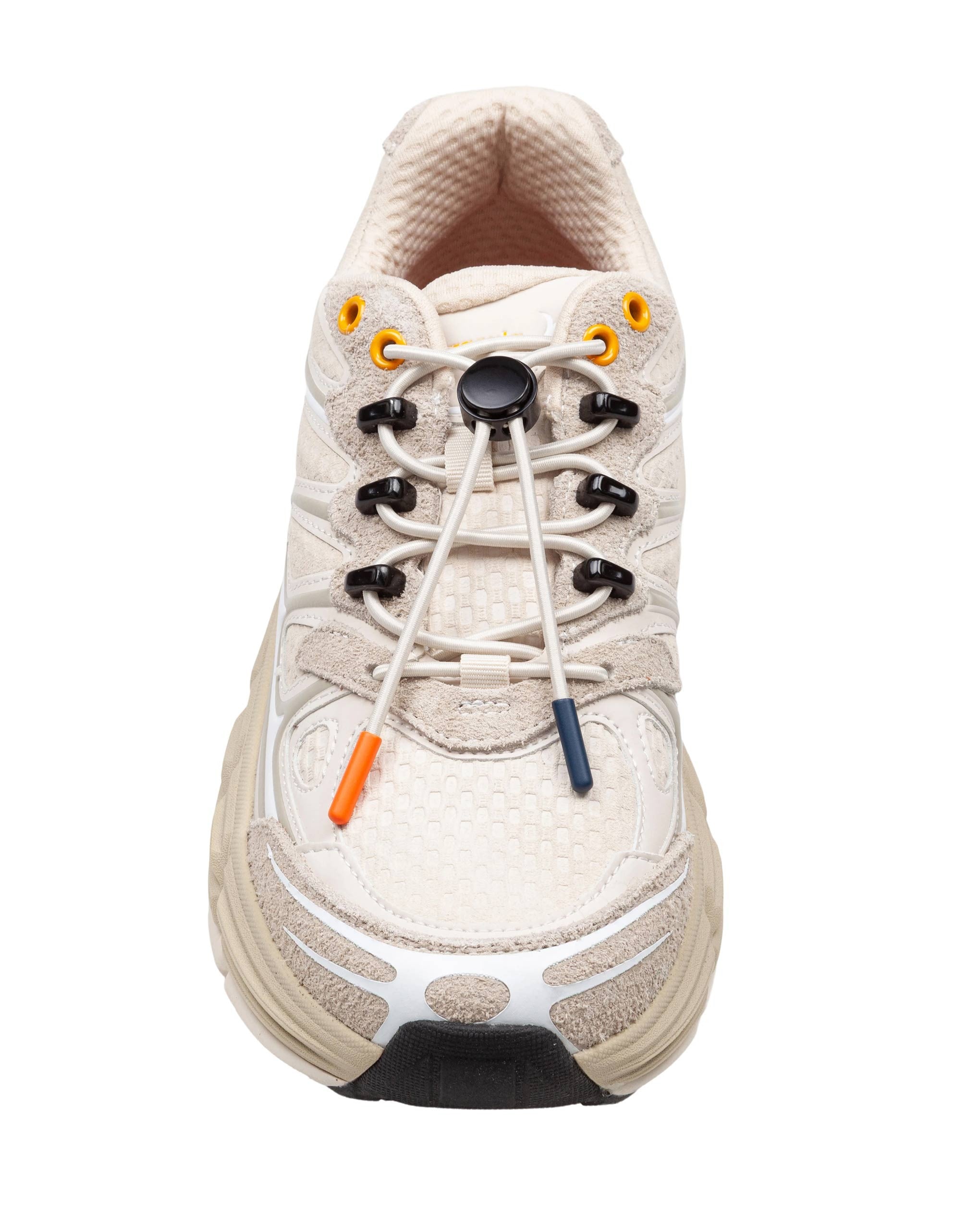 BARRACUDA ROUND-ONE SNEAKERS IN FABRIC AND SUEDE, ICE