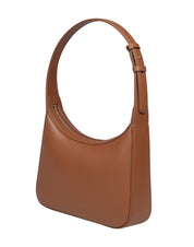 DOLCE & GABBANA BORSA A SPALLA 3.5 IN PELLE CON LOGO DG COLORE CARAMELLO