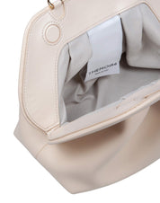 THEMOIRè BIOS FAUX LEATHER HANDBAG, BUTTER COLOR