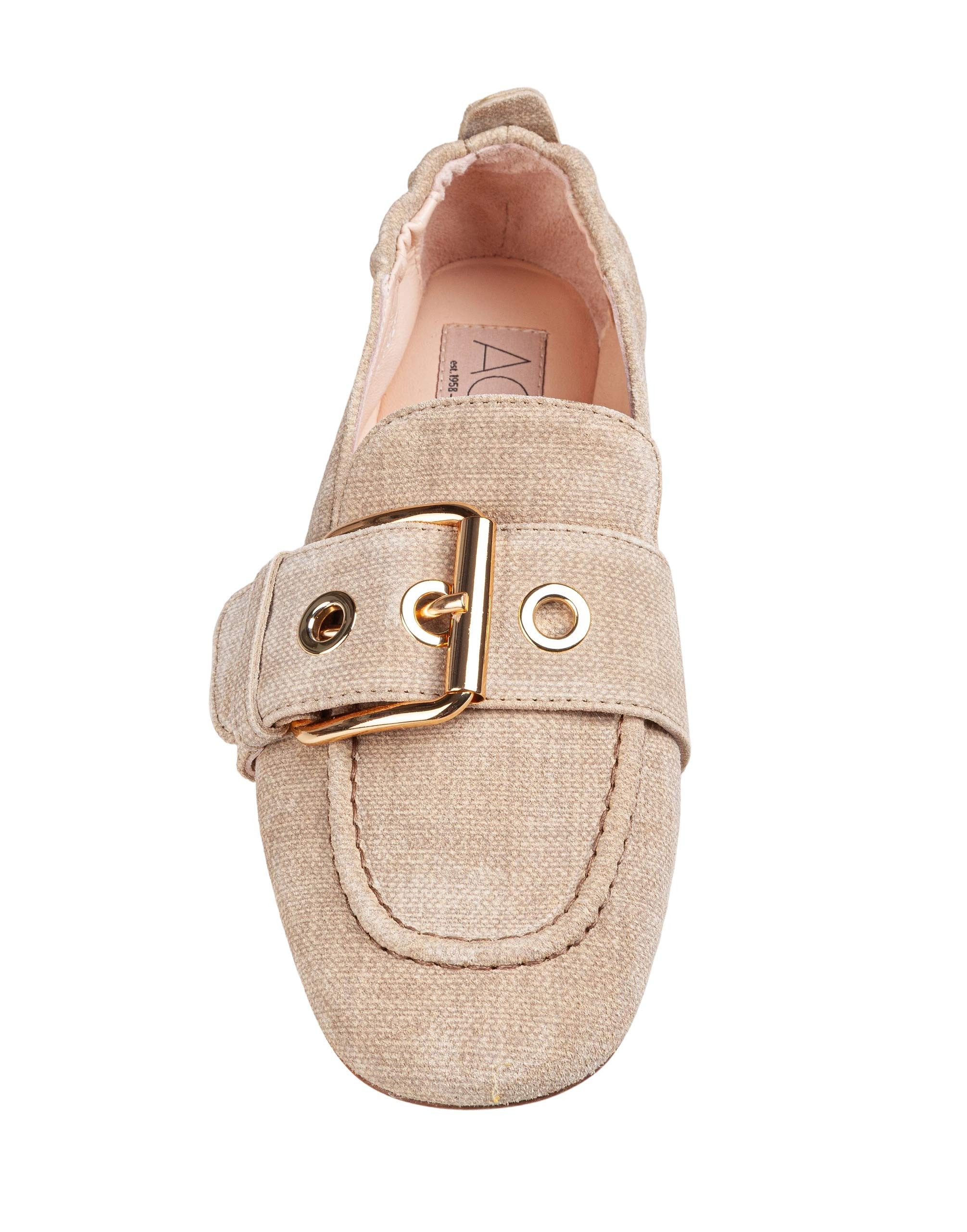 AGL MOCASSINO MAYA IN PELLE CON FIBBIA DECORATIVA