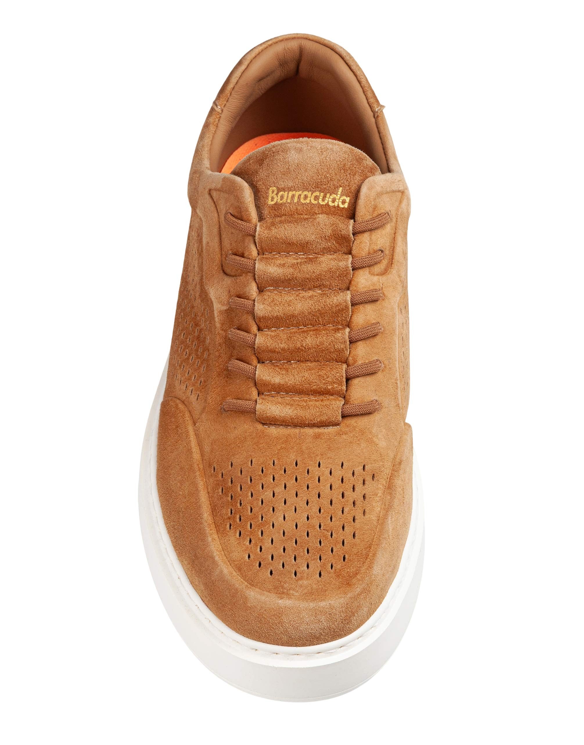 BARRACUDA SNEAKERS PHOENIX IN CAMOSCIO COLORE RUM