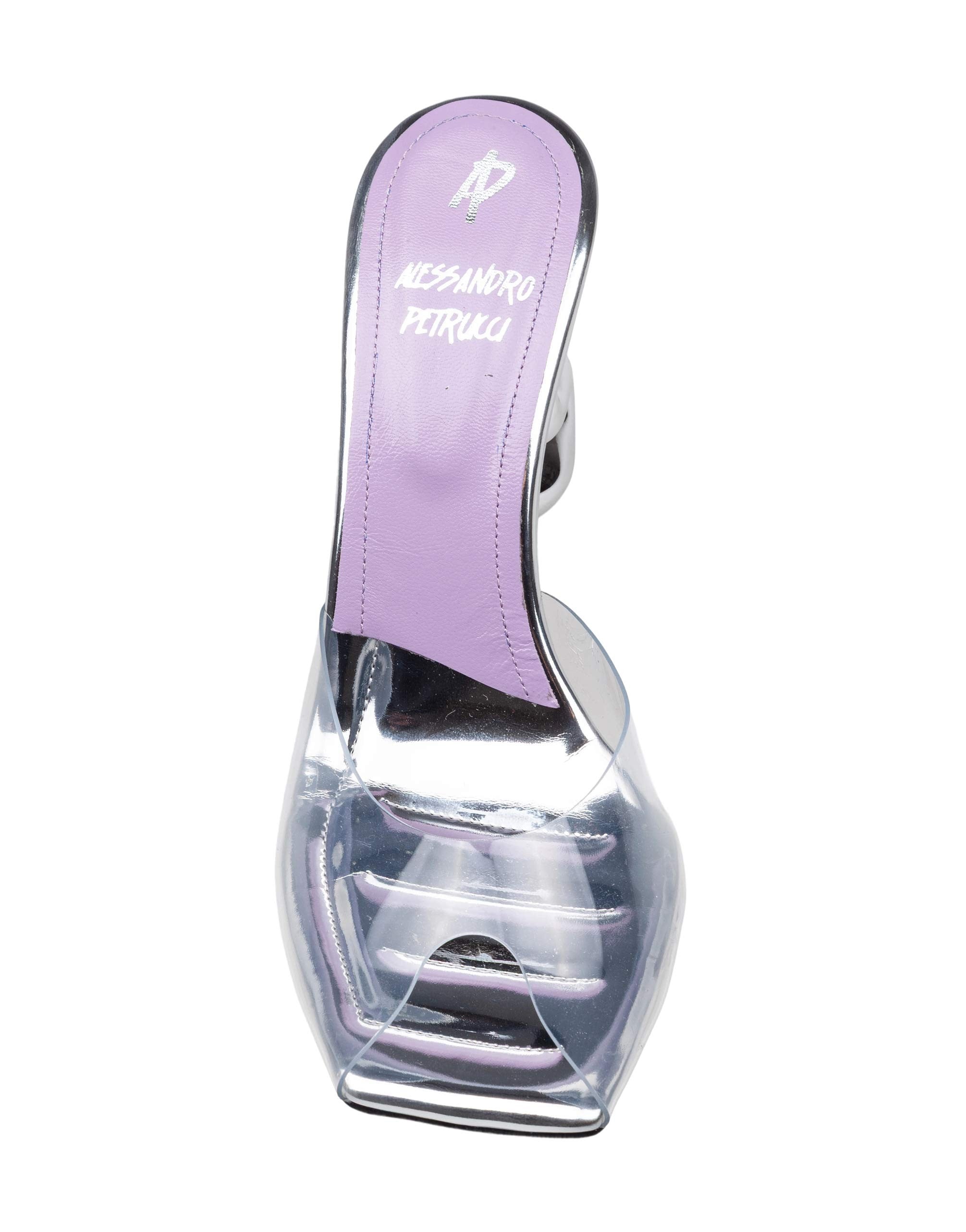 ALESSANDRO PETRUCCI MULE DIONE 90 CON TACCO SCULTOREO