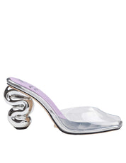 ALESSANDRO PETRUCCI MULE DIONE 90 CON TACCO SCULTOREO