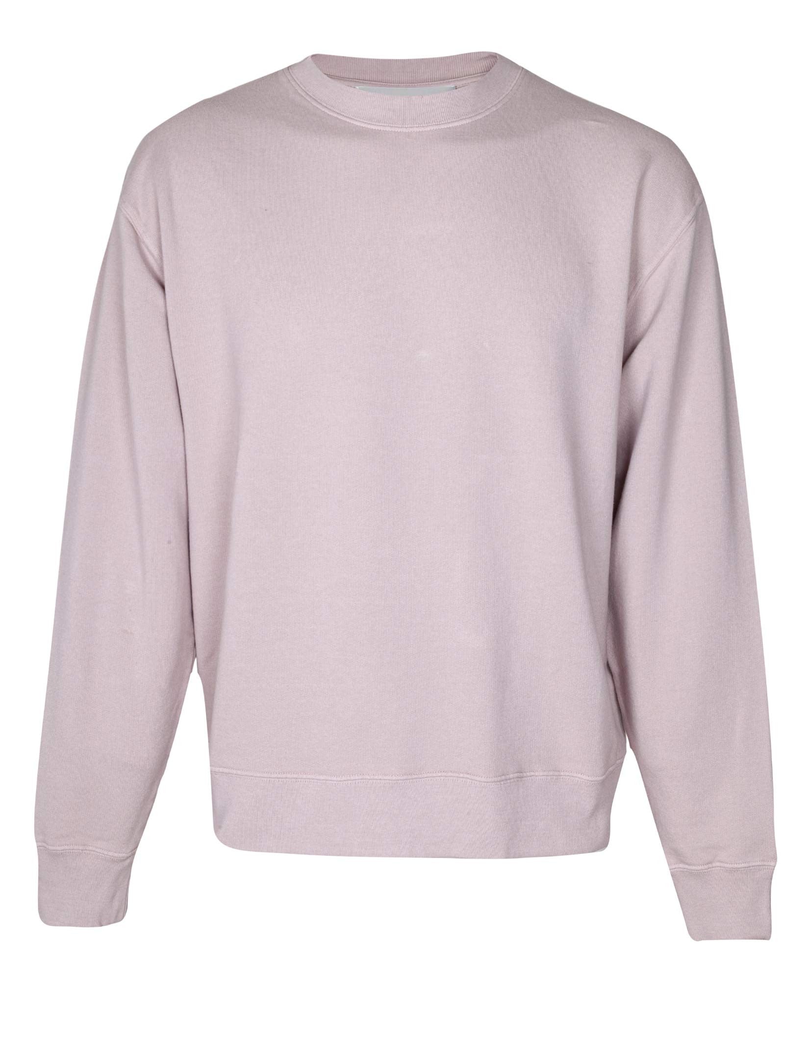 GOLDEN GOOSE FELPA BOXI GOLDEN GOOSE FELPA IN COTONE CON LOGO COLORE ROSA CHIARO