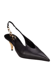 ALESSANDRO PETRUCCI SLINGBACK CALYPSO 55 IN NAPPA COLORE NERO