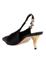 ALESSANDRO PETRUCCI SLINGBACK CALYPSO 55 IN NAPPA COLORE NERO