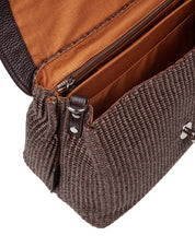 ZANELLATO POSTINA S WICKER RAFFIA BAG, BROWN