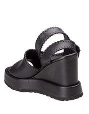 PALOMA BARCELO' SANDALO MANUN IN NAPPA COLORE NERO