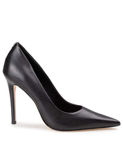 MICHAEL KORS DECOLLETE' ELYSE HIGH IN PELLE COLORE NERO