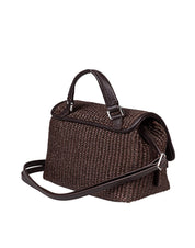ZANELLATO POSTINA VIMINI BABY IN IN RAFIA COLORE MARRONE