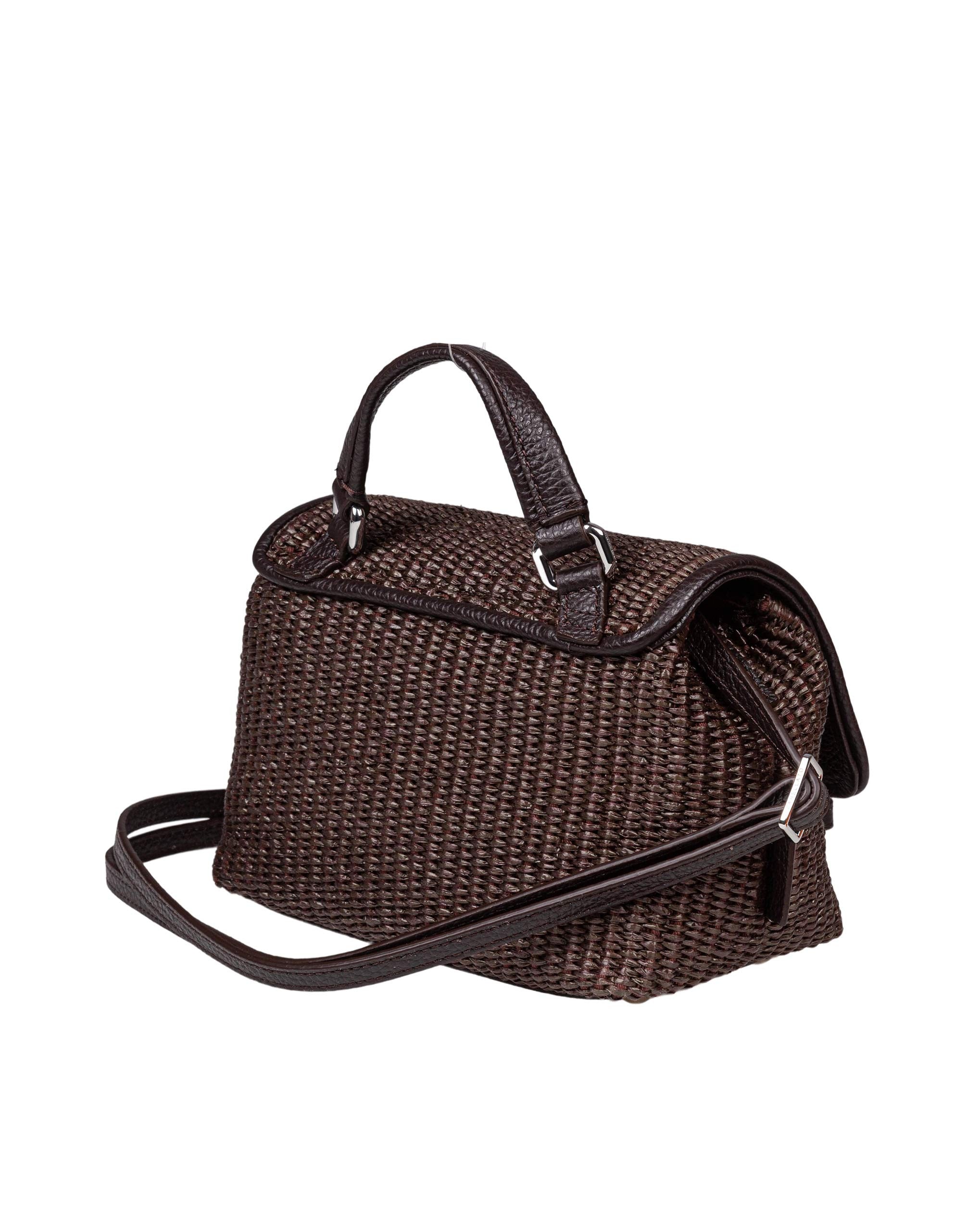 ZANELLATO POSTINA VIMINI BABY IN IN RAFIA COLORE MARRONE