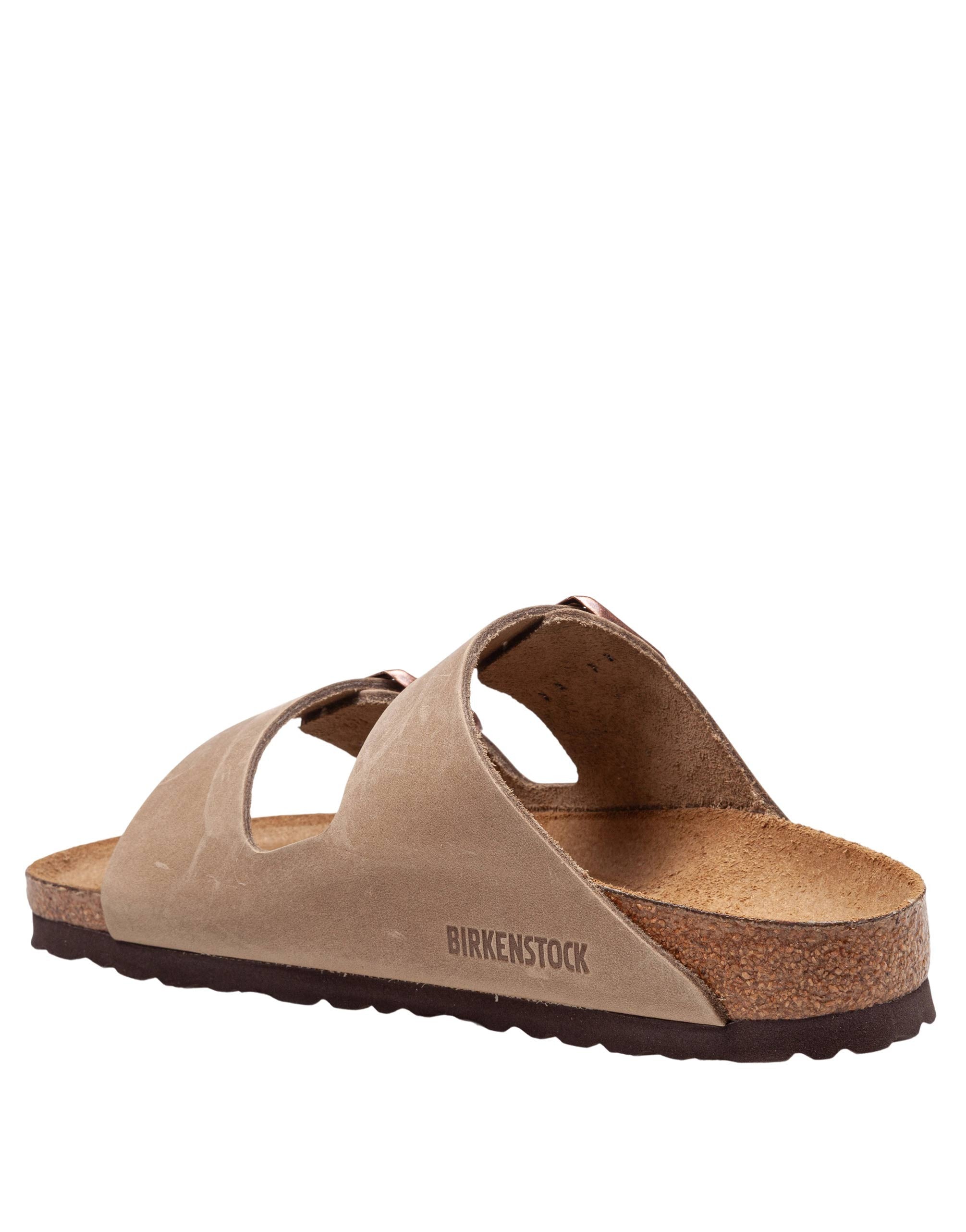 BIRKENSTOCK SANDALO ARIZONA BIG BUCKLE IN PELLE SCAMOSCIATA COLORE SABBIA
