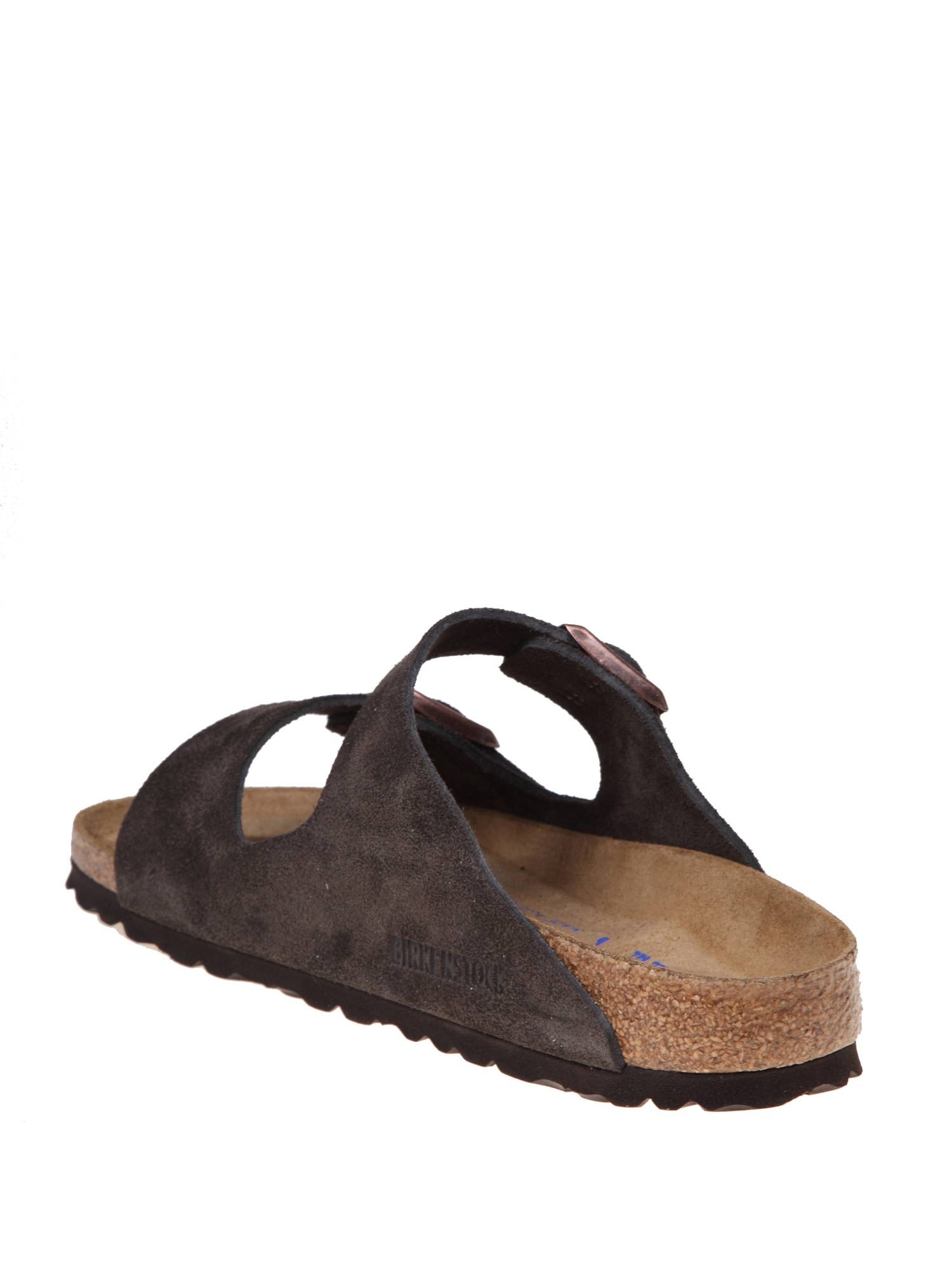 BIRKENSTOCK ARIZONA SFB OILED IN PELLE SCAMOSCIATA COLORE MOCCA