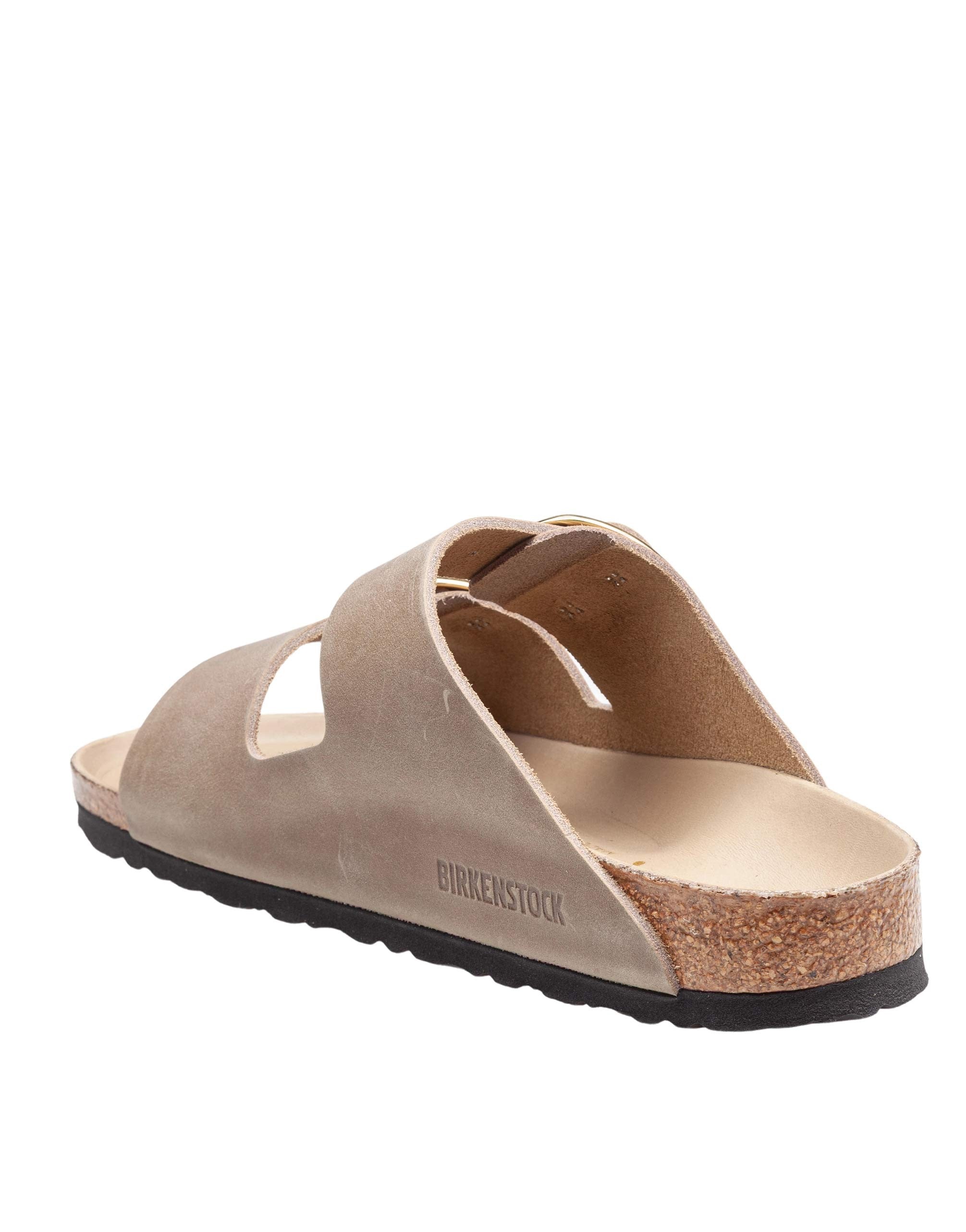 BIRKENSTOCK SANDALO ARIZONA BIG BUCKLE IN PELLE COLORE TABACCO