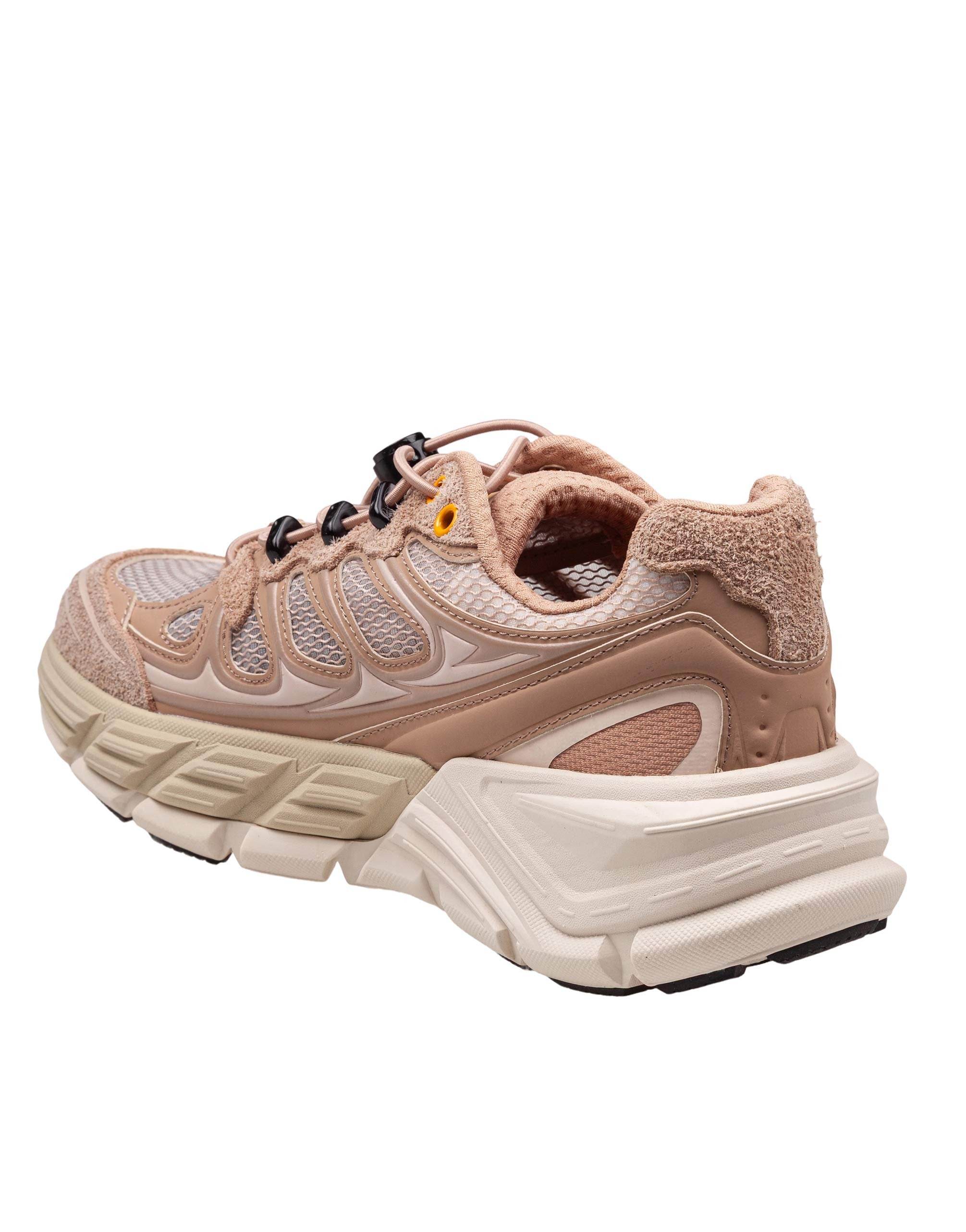BARRACUDA SNEAKERS ROUND-ONE IN TESSUTO E CAMOSCIO COLORE ROSA CREPE