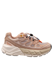 BARRACUDA SNEAKERS ROUND-ONE IN TESSUTO E CAMOSCIO COLORE ROSA CREPE