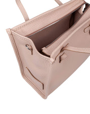 GIANNI CHIARINI MISS MARCELLA LEATHER SHOPPER BAG, PINK