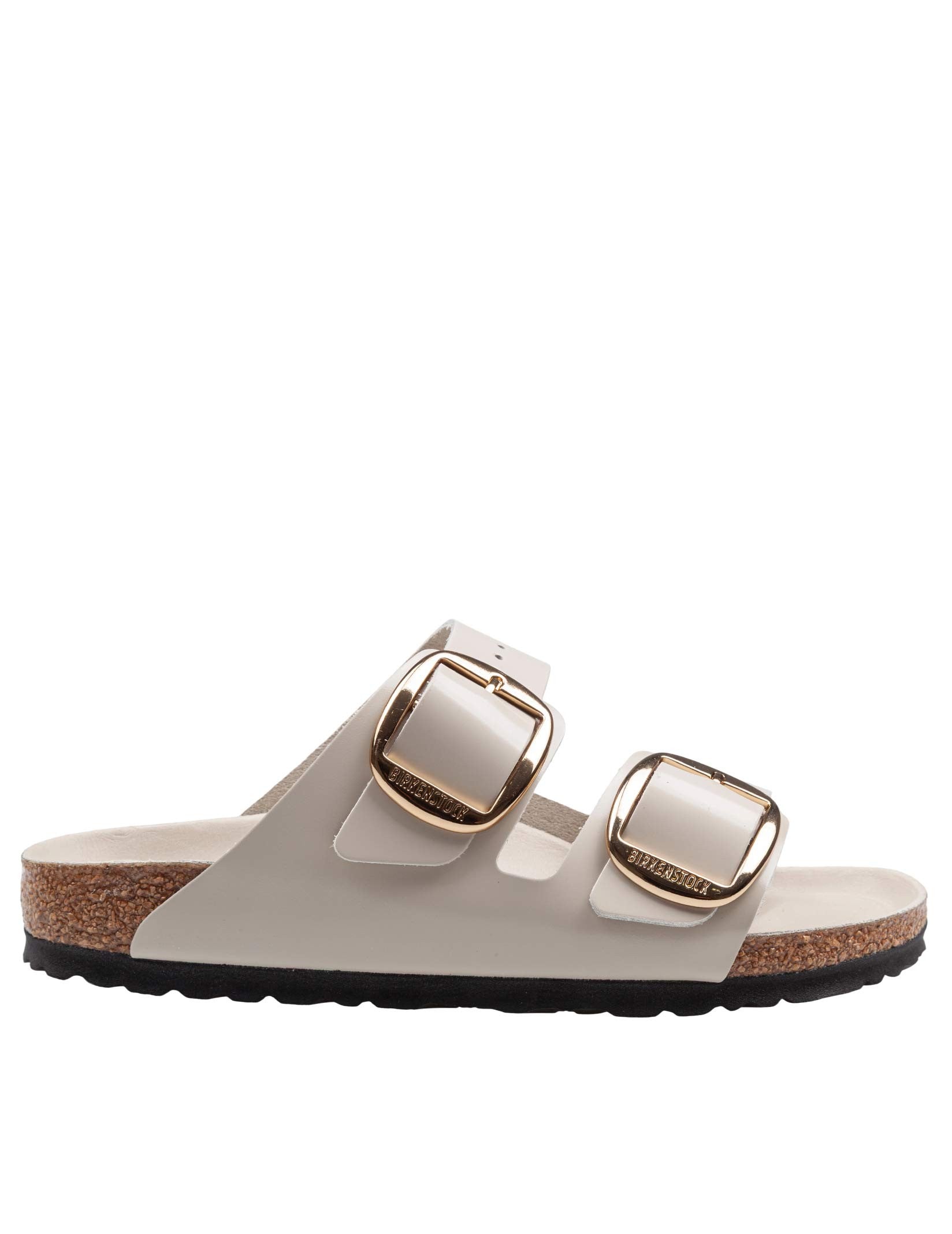 BIRKENSTOCK SANDALO ARIZONA BS IN PELLE ANILINA COLORE BIANCO