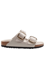 BIRKENSTOCK SANDALO ARIZONA BS IN PELLE ANILINA COLORE BIANCO