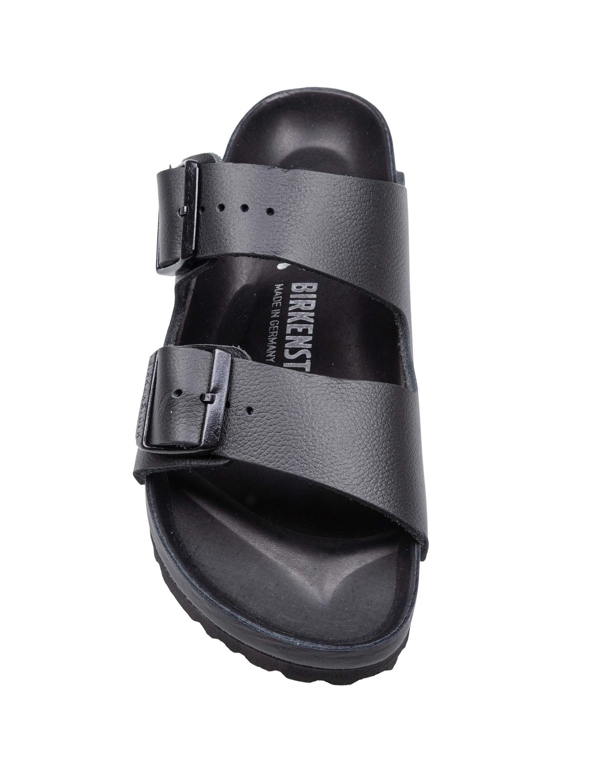 BIRKENSTOCK SANDALO ARIZONA BS IN PELLE ANILINA COLORE NERO