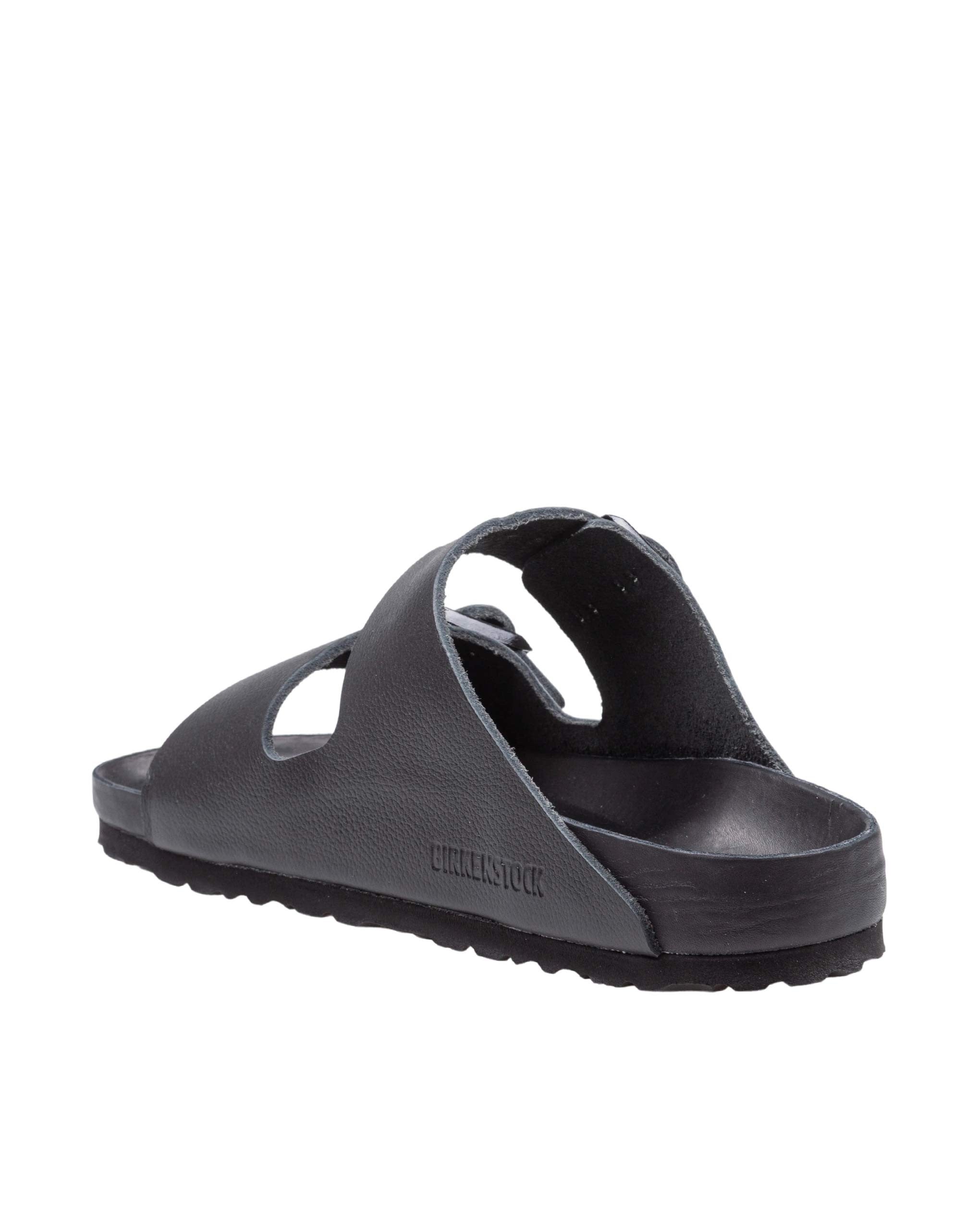 BIRKENSTOCK SANDALO ARIZONA BS IN PELLE ANILINA COLORE NERO