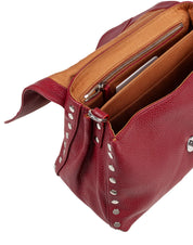 ZANELLATO DAILY DAY S LEATHER POSTINA BAG, OPERA RED