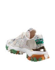 JOIA SNEAKERS IN MIX DI MATERIALI MULTICOLOR 2601