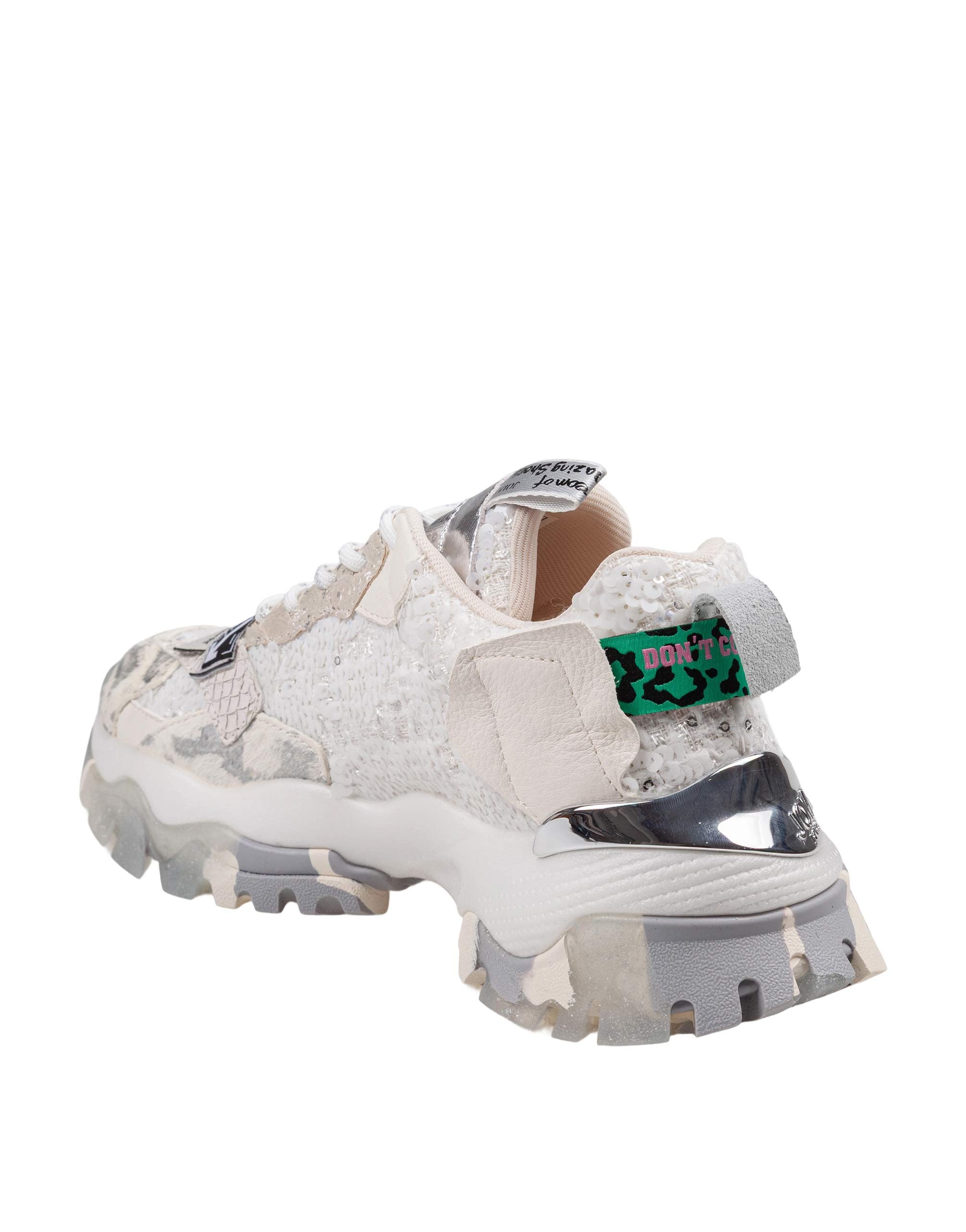 JOIA SNEAKERS IN MIX DI MATERIALI MULTICOLOR 2601 W034