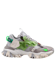 JOIA MULTICOLOR MIXED-MATERIAL SNEAKERS 2601 M050