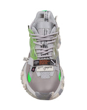 JOIA MULTICOLOR MIXED-MATERIAL SNEAKERS 2601 M050