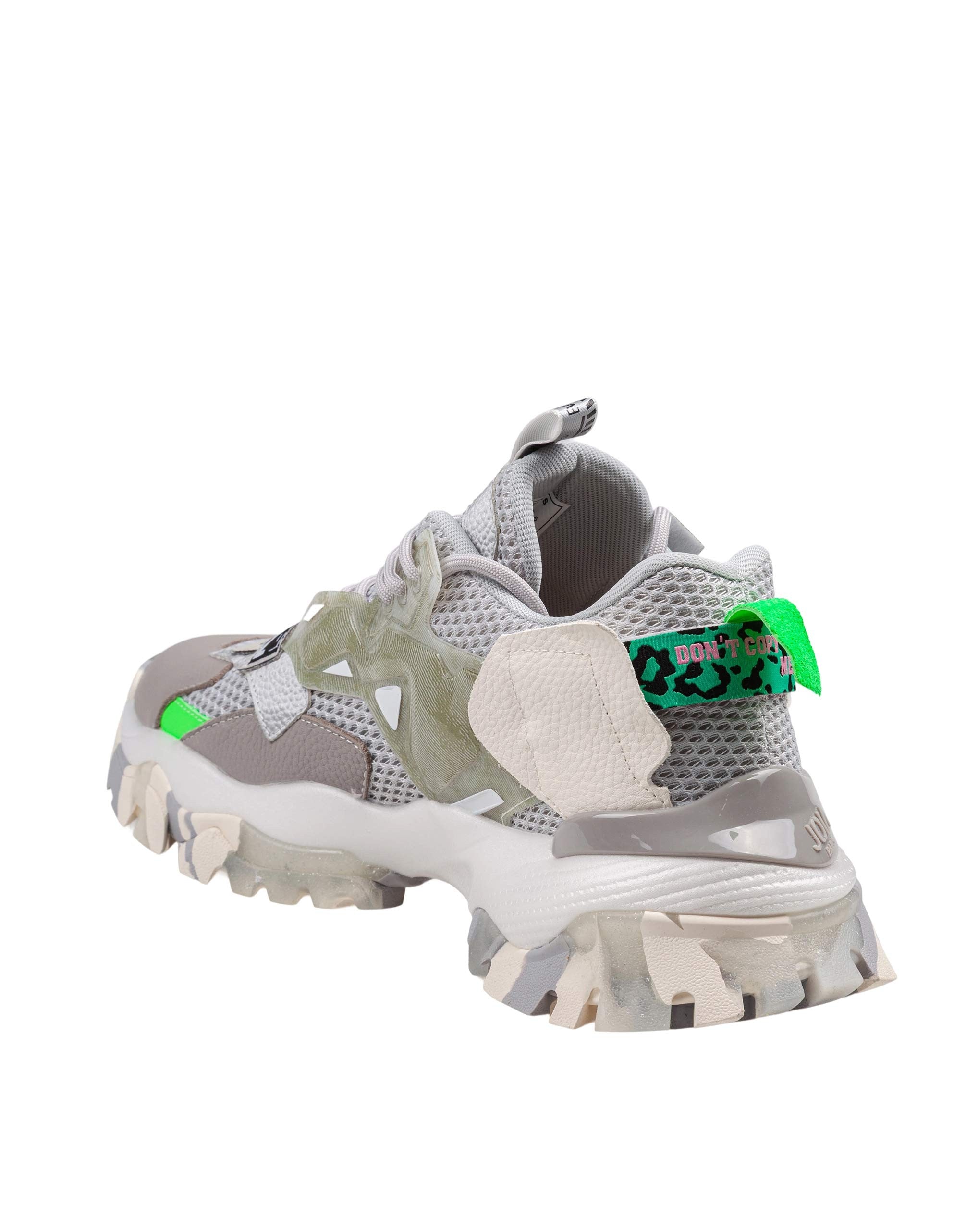 JOIA MULTICOLOR MIXED-MATERIAL SNEAKERS 2601 M050