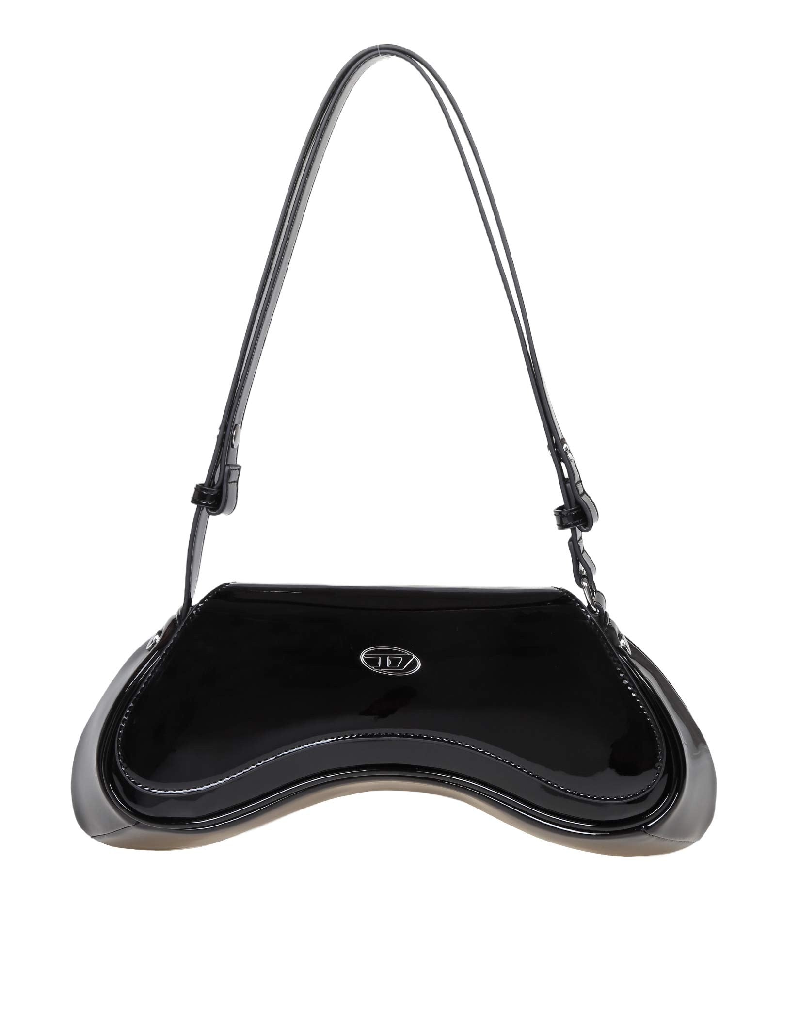 DIESEL BORSA IN VERNICE COLORE NERO