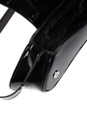 DIESEL BORSA IN VERNICE COLORE NERO
