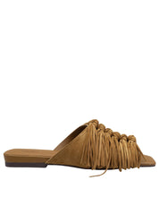 ASH MULES BRIGITTE IN CAMOSCIO COLORE VERDE