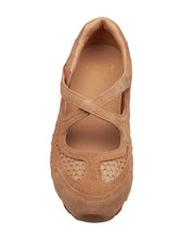 ASH BALLERINA KORE IN TESSUTOE ECAMOSCIO COLORE DESERTO