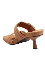 ASH SANDALO JAKARTA IN CAMOSCIO COLORE MOKA