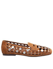 ASH SAND SUEDE LOAFERS