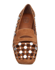 ASH SAND SUEDE LOAFERS