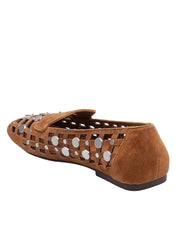 ASH SAND SUEDE LOAFERS