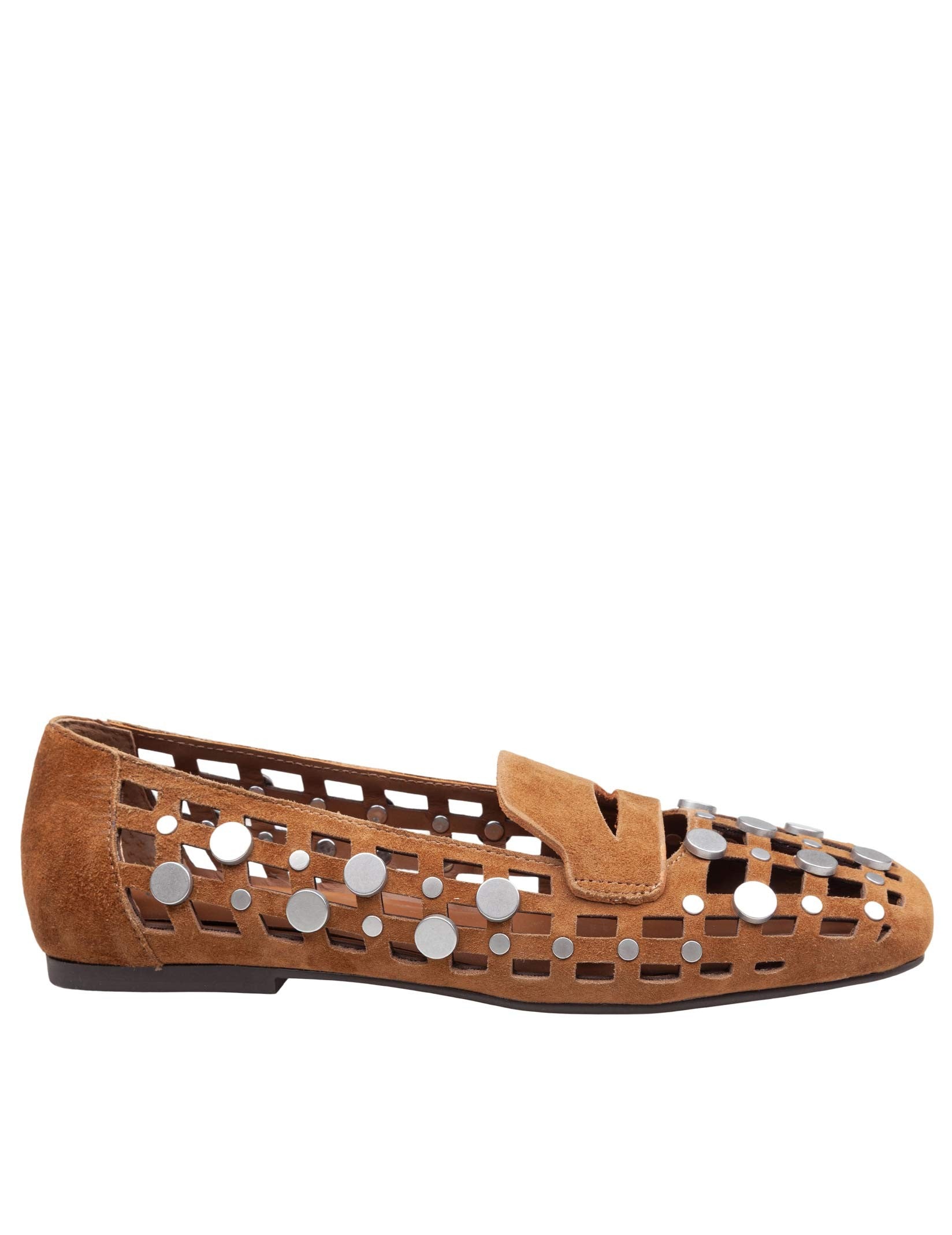 ASH SAND SUEDE LOAFERS