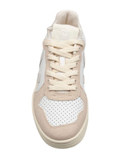 VEJA SNEAKERS V82 IN PELL E CAMOSCIO COLORE BIANCO/NATURAL