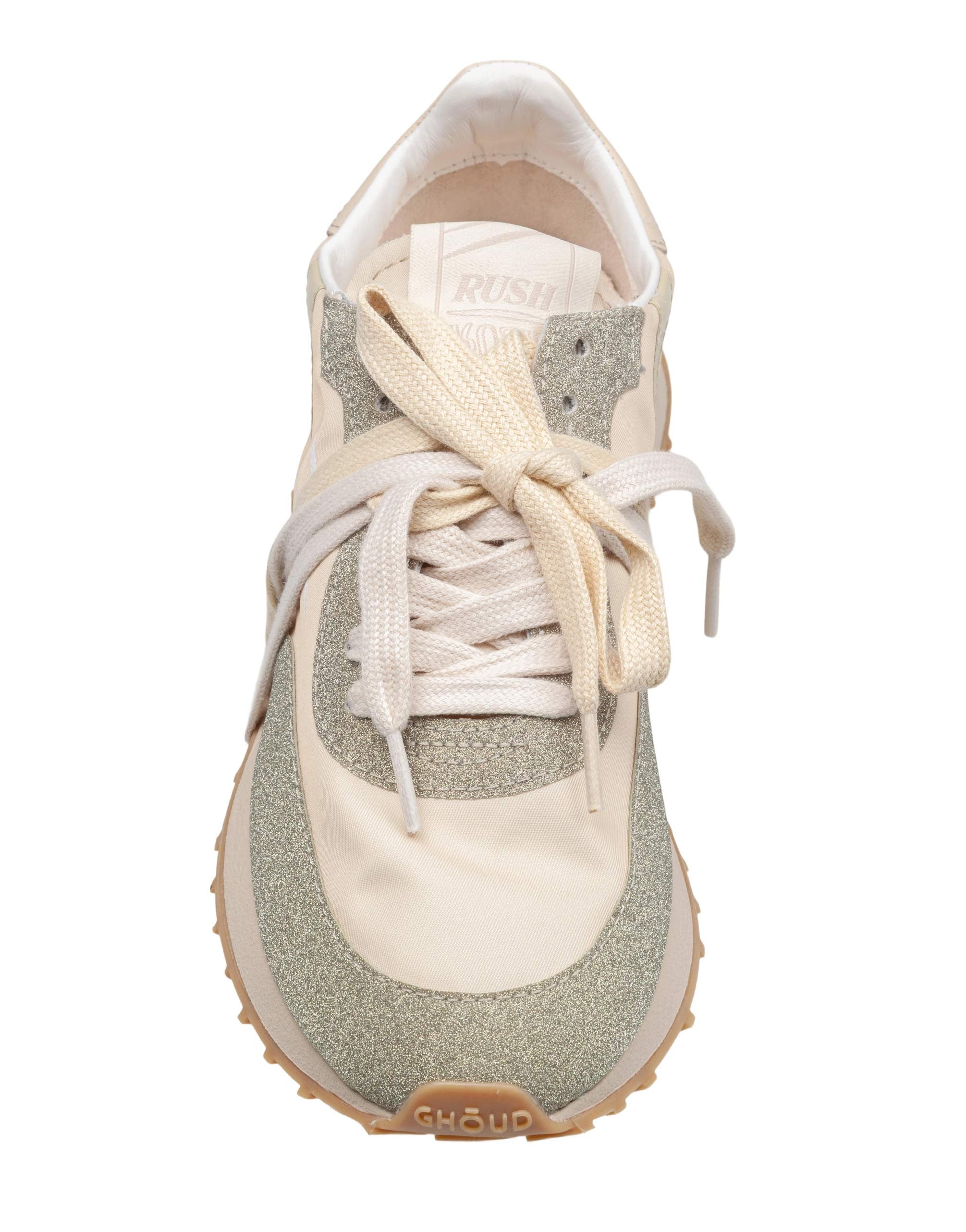GHOUD SNEAKERS RUSH MONOBLOCK IN NYLON CON GLITTER