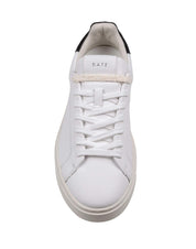 D.A.T.E SNEAKERS LEVANTE IN PELLE COLORE BIANCO E NERO